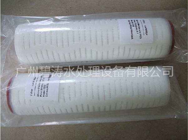 PES聚醚砜膜折疊濾芯醫(yī)藥果酒食品飲料等高溫除菌濾芯